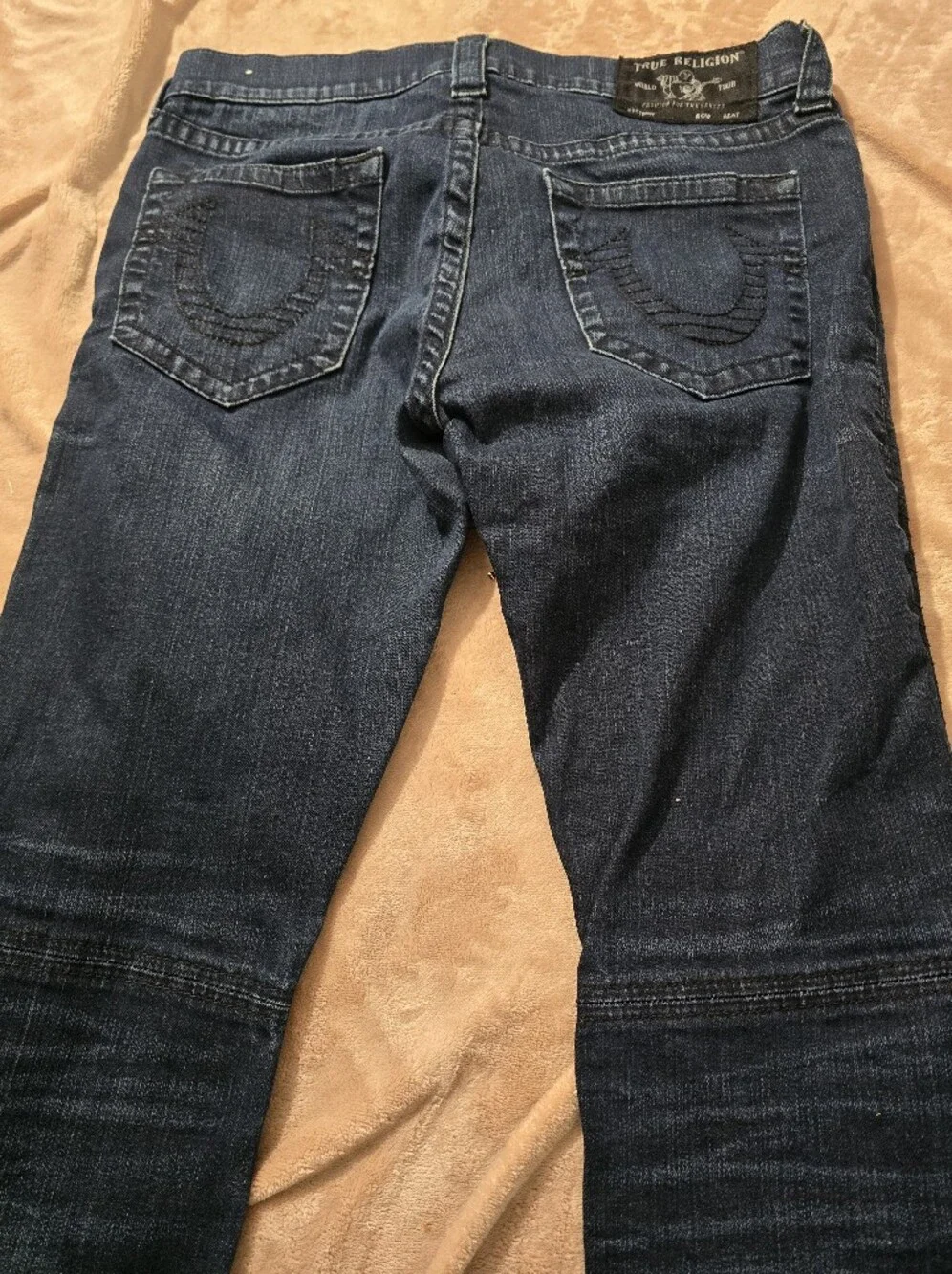 True Religion Rocco Relaxed Skinny Jeans Size 33